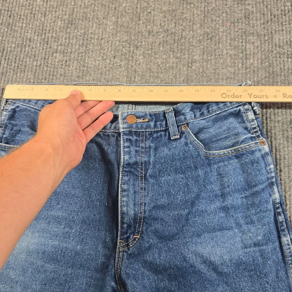 Vintage 90s Calvin Klein Jeans Mens 33x29 Blue Stone Wash Y2K Dad Denim